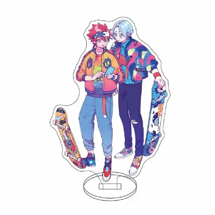 Anime Sk8 The Acrylic Stand Model Figure Cosplay Plate Holder Topper Fans Christmas Desk Custom Charm Phone Personalized, Keychain, Mô Hình Đứng Standee Anime, In 2 Mặt, Cao 6cm, Trang Trí Decor Bàn Học, Balo 2 Anime Sk8 The Acrylic Stand Model Figure Cosplay Plate Holder Topper Fans Christmas Desk Custom Charm Phone Personalized, Keychain, Mô Hình Đứng Standee Anime, In 2 Mặt, Cao 6cm, Trang Trí Decor Bàn Học, Balo - Ảnh 2