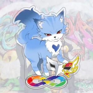 Anime Sk8 The Infinity Cat Acrylic Stand Model Figure Cosplay Plate Holder Topper Fans Custom Charm Phone Personalized, Keychain, Mô Hình Đứng Standee Anime, In 2 Mặt, Cao 6cm, Trang Trí Decor Bàn Học, Balo