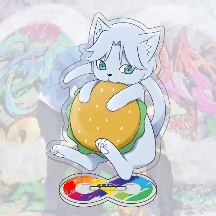 Anime Sk8 The Infinity Cat Acrylic Stand Model Figure Cosplay Plate Holder Topper Fans Custom Charm Phone Personalized, Keychain, Mô Hình Đứng Standee Anime, In 2 Mặt, Cao 6cm, Trang Trí Decor Bàn Học, Balo 3 Anime Sk8 The Infinity Cat Acrylic Stand Model Figure Cosplay Plate Holder Topper Fans Custom Charm Phone Personalized, Keychain, Mô Hình Đứng Standee Anime, In 2 Mặt, Cao 6cm, Trang Trí Decor Bàn Học, Balo - Ảnh 3