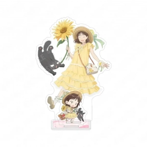 Anime Skip And Loafer 1 Acrylic Stand Keychain Mitsumi Shima Sosuke Figure Sunflower Custom Charm Phone Personalized, Keychain, Mô Hình Đứng Standee Anime, In 2 Mặt, Cao 6cm, Trang Trí Decor Bàn Học, Balo