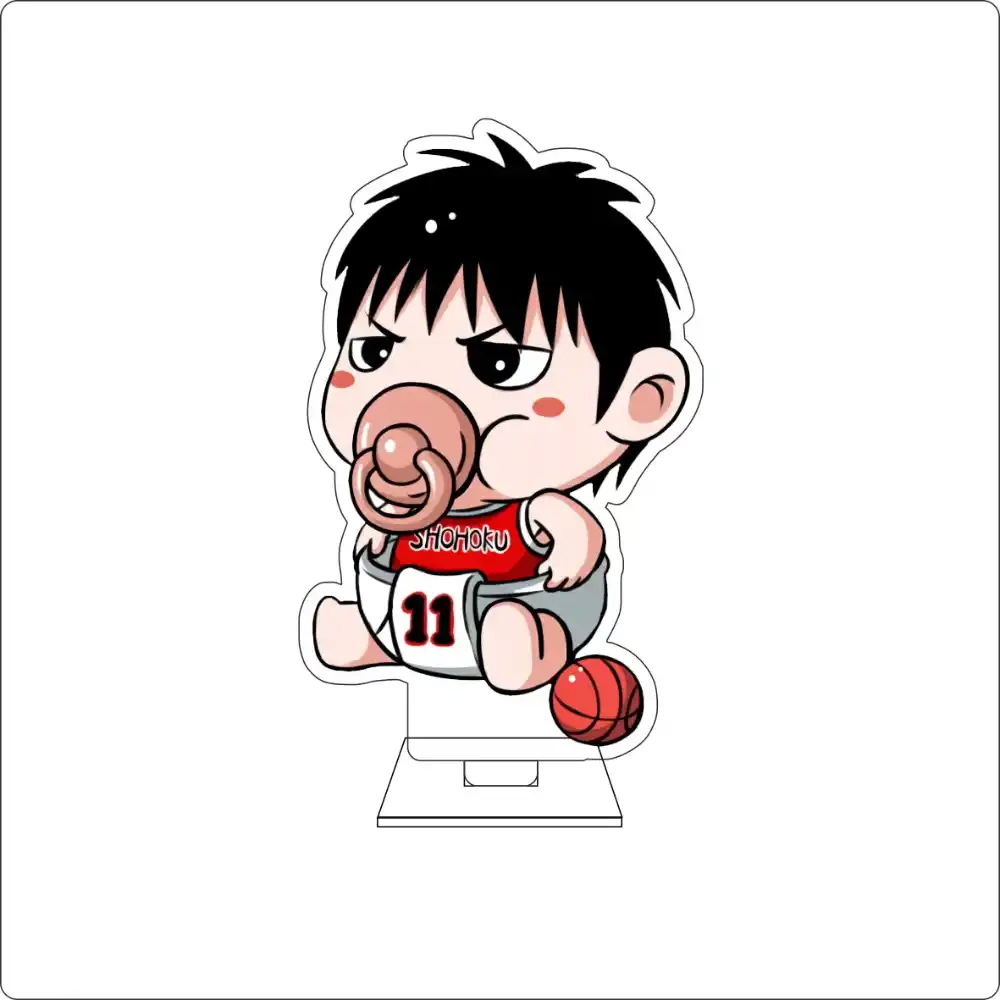Anime Slam Dunk Cosplay Cute Acrylic Figure Stand Plate Ryota Miyagi Hisashi Mitsui Custom Charm Phone Personalized, Keychain, Mô Hình Đứng Standee Anime, In 2 Mặt, Cao 6cm, Trang Trí Decor Bàn Học, Balo 3 Anime Slam Dunk Cosplay Cute Acrylic Figure Stand Plate Ryota Miyagi Hisashi Mitsui Custom Charm Phone Personalized, Keychain, Mô Hình Đứng Standee Anime, In 2 Mặt, Cao 6cm, Trang Trí Decor Bàn Học, Balo - Ảnh 3