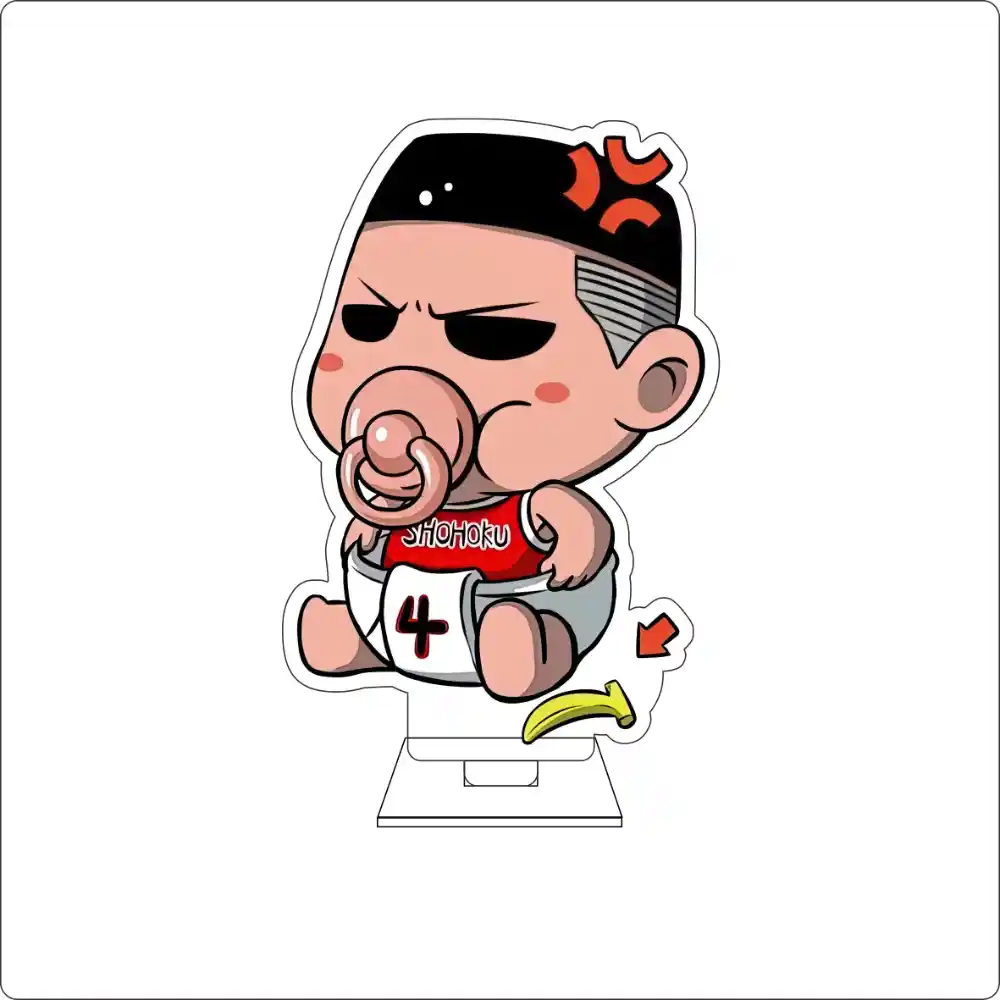 Anime Slam Dunk Cosplay Cute Acrylic Figure Stand Plate Ryota Miyagi Hisashi Mitsui Custom Charm Phone Personalized, Keychain, Mô Hình Đứng Standee Anime, In 2 Mặt, Cao 6cm, Trang Trí Decor Bàn Học, Balo 5 Anime Slam Dunk Cosplay Cute Acrylic Figure Stand Plate Ryota Miyagi Hisashi Mitsui Custom Charm Phone Personalized, Keychain, Mô Hình Đứng Standee Anime, In 2 Mặt, Cao 6cm, Trang Trí Decor Bàn Học, Balo - Ảnh 5