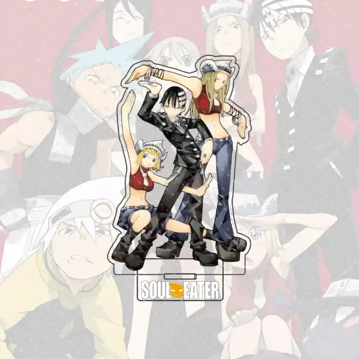 Anime Soul Eater 1 Acrylic Character Black-star, Kid Standing Model Stand Desktop Custom Charm Phone Personalized, Keychain, Mô Hình Đứng Standee Anime, In 2 Mặt, Cao 6cm, Trang Trí Decor Bàn Học, Balo 2 Anime Soul Eater 1 Acrylic Character Black-star, Kid Standing Model Stand Desktop Custom Charm Phone Personalized, Keychain, Mô Hình Đứng Standee Anime, In 2 Mặt, Cao 6cm, Trang Trí Decor Bàn Học, Balo - Ảnh 2