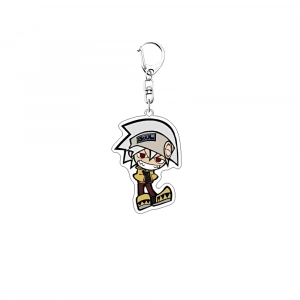 Anime Soul Eater Death The Kid Black Star Acrylic Stand Cute Bag Charm Car Keychain Custom Charm Phone Personalized, Keychain, Mô Hình Đứng Standee Anime, In 2 Mặt, Cao 6cm, Trang Trí Decor Bàn Học, Balo