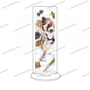 Anime Spice And Wolf Acrylic Stand Model Display Standing Desk Decor Collectible Toys Fans Custom Charm Phone Personalized, Keychain, Mô Hình Đứng Standee Anime, In 2 Mặt, Cao 6cm, Trang Trí Decor Bàn Học, Balo