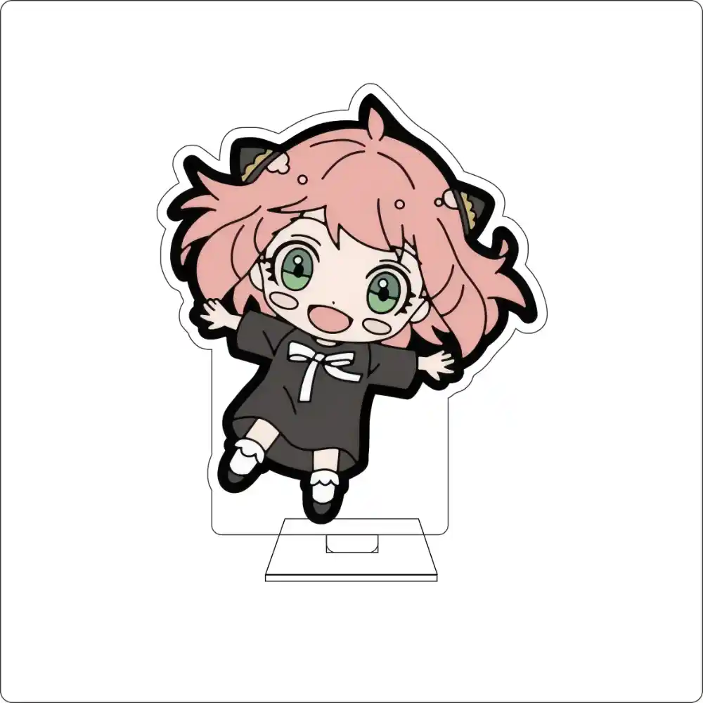 Anime Spy×family Cosplay Cute Acrylic Figure Stand Plate Anya Forger Ornaments Gifts Custom Charm Phone Personalized, Keychain, Mô Hình Đứng Standee Anime, In 2 Mặt, Cao 6cm, Trang Trí Decor Bàn Học, Balo 2 Anime Spy×family Cosplay Cute Acrylic Figure Stand Plate Anya Forger Ornaments Gifts Custom Charm Phone Personalized, Keychain, Mô Hình Đứng Standee Anime, In 2 Mặt, Cao 6cm, Trang Trí Decor Bàn Học, Balo - Ảnh 2