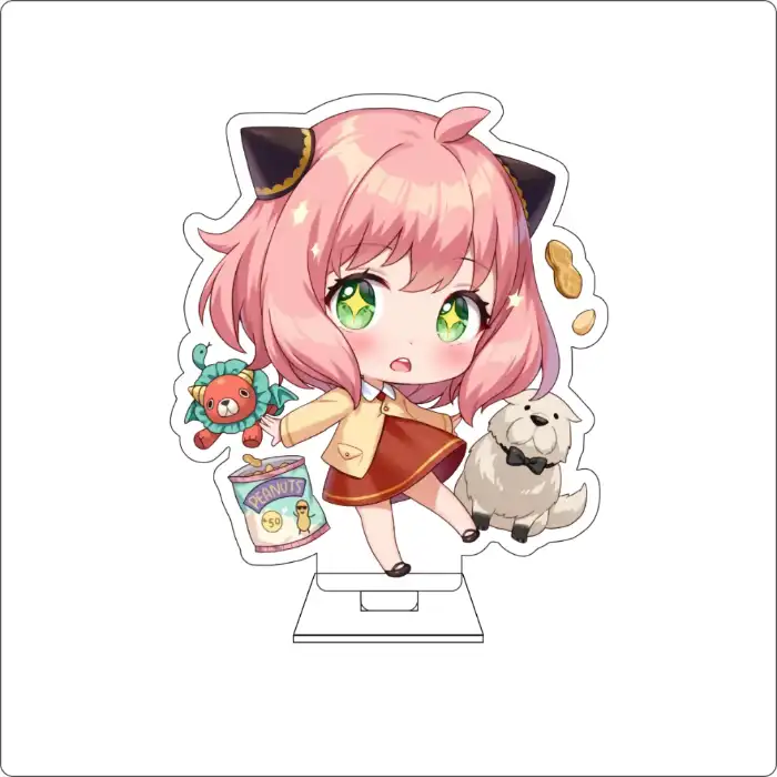 Anime Spy×family Cosplay Cute Acrylic Figure Stand Plate Anya Forger Ornaments Gifts Custom Charm Phone Personalized, Keychain, Mô Hình Đứng Standee Anime, In 2 Mặt, Cao 6cm, Trang Trí Decor Bàn Học, Balo 6 Anime Spy×family Cosplay Cute Acrylic Figure Stand Plate Anya Forger Ornaments Gifts Custom Charm Phone Personalized, Keychain, Mô Hình Đứng Standee Anime, In 2 Mặt, Cao 6cm, Trang Trí Decor Bàn Học, Balo - Ảnh 6