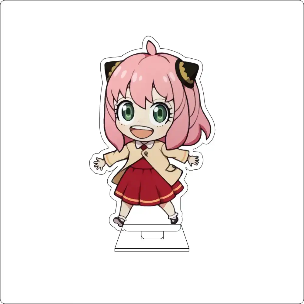 Anime Spy×family Cosplay Cute Acrylic Figure Stand Plate Yor Forger Ornaments Gifts Custom Charm Phone Personalized, Keychain, Mô Hình Đứng Standee Anime, In 2 Mặt, Cao 6cm, Trang Trí Decor Bàn Học, Balo 9 Anime Spy×family Cosplay Cute Acrylic Figure Stand Plate Yor Forger Ornaments Gifts Custom Charm Phone Personalized, Keychain, Mô Hình Đứng Standee Anime, In 2 Mặt, Cao 6cm, Trang Trí Decor Bàn Học, Balo - Ảnh 9