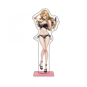 Anime Steins Gate Swimsuit Makise Kurisu Shiina Mayuri 1 Cute Acrylic Stand Keychain Custom Charm Phone Personalized, Keychain, Mô Hình Đứng Standee Anime, In 2 Mặt, Cao 6cm, Trang Trí Decor Bàn Học, Balo