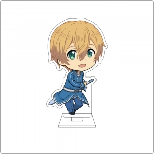 Anime Sword Art Online Sao Cosplay Cute Acrylic Figure Stand Plate Yui Yuuki Asuna Custom Charm Phone Personalized, Keychain, Mô Hình Đứng Standee Anime, In 2 Mặt, Cao 6cm, Trang Trí Decor Bàn Học, Balo