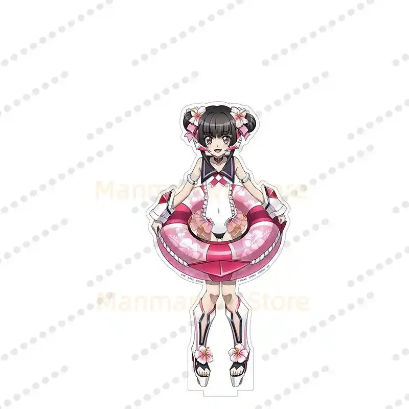 Anime Symphogear Acrylic Stand Summer Series Figure Stand Model Plate Cosplay Prop Decor Custom Charm Phone Personalized, Keychain, Mô Hình Đứng Standee Anime, In 2 Mặt, Cao 6cm, Trang Trí Decor Bàn Học, Balo 2 Anime Symphogear Acrylic Stand Summer Series Figure Stand Model Plate Cosplay Prop Decor Custom Charm Phone Personalized, Keychain, Mô Hình Đứng Standee Anime, In 2 Mặt, Cao 6cm, Trang Trí Decor Bàn Học, Balo - Ảnh 2