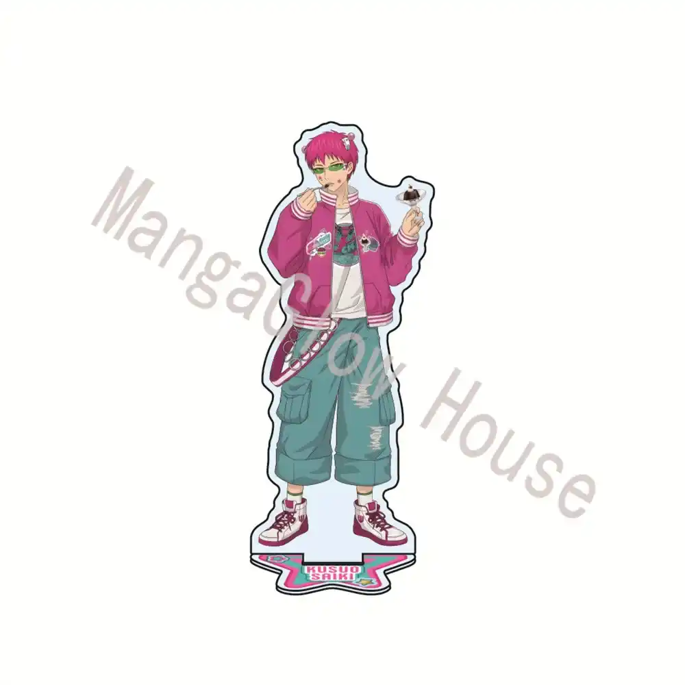 Anime The Disastrous Life Of Saiki K. Acrylic Stand Figure Desktop Decoration Collectible Custom Charm Phone Personalized, Keychain, Mô Hình Đứng Standee Anime, In 2 Mặt, Cao 6cm, Trang Trí Decor Bàn Học, Balo 2 Anime The Disastrous Life Of Saiki K. Acrylic Stand Figure Desktop Decoration Collectible Custom Charm Phone Personalized, Keychain, Mô Hình Đứng Standee Anime, In 2 Mặt, Cao 6cm, Trang Trí Decor Bàn Học, Balo - Ảnh 2