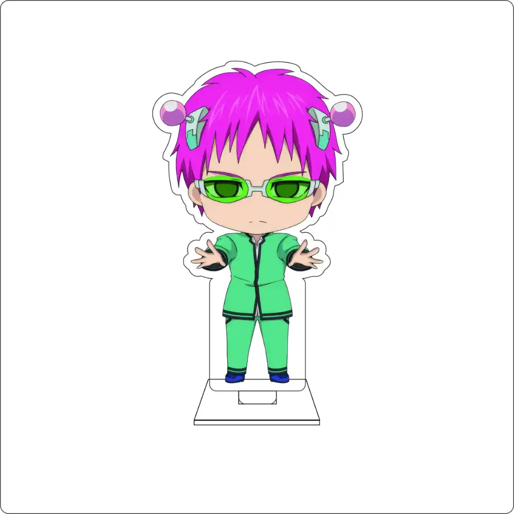 Anime The Disastrous Life Of Saiki K. Cosplay Cute Acrylic Figure Stand Plate Saiki Custom Charm Phone Personalized, Keychain, Mô Hình Đứng Standee Anime, In 2 Mặt, Cao 6cm, Trang Trí Decor Bàn Học, Balo 3 Anime The Disastrous Life Of Saiki K. Cosplay Cute Acrylic Figure Stand Plate Saiki Custom Charm Phone Personalized, Keychain, Mô Hình Đứng Standee Anime, In 2 Mặt, Cao 6cm, Trang Trí Decor Bàn Học, Balo - Ảnh 3