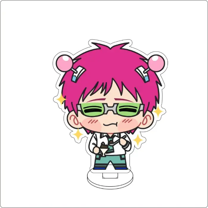 Anime The Disastrous Life Of Saiki K. Saiki Kusuo Nendou Riki Kaidou Shun Cos Acrylic Custom Charm Phone Personalized, Keychain, Mô Hình Đứng Standee Anime, In 2 Mặt, Cao 6cm, Trang Trí Decor Bàn Học, Balo 2 Anime The Disastrous Life Of Saiki K. Saiki Kusuo Nendou Riki Kaidou Shun Cos Acrylic Custom Charm Phone Personalized, Keychain, Mô Hình Đứng Standee Anime, In 2 Mặt, Cao 6cm, Trang Trí Decor Bàn Học, Balo - Ảnh 2