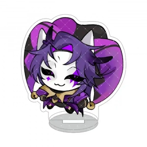 Anime The Freak Circus Chibi Acrylic Stand Keychain Figure Pierrot Harlequin Desk Decor Custom Charm Phone Personalized, Keychain, Mô Hình Đứng Standee Anime, In 2 Mặt, Cao 6cm, Trang Trí Decor Bàn Học, Balo