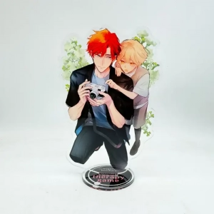 Anime Therapy Game‌ Keychain Cosplay Acrylic Stand Accessories Collection Figure Desktop Custom Charm Phone Personalized, Keychain, Mô Hình Đứng Standee Anime,  In 2 Mặt, Cao 6cm, Trang Trí Decor Bàn Học, Balo