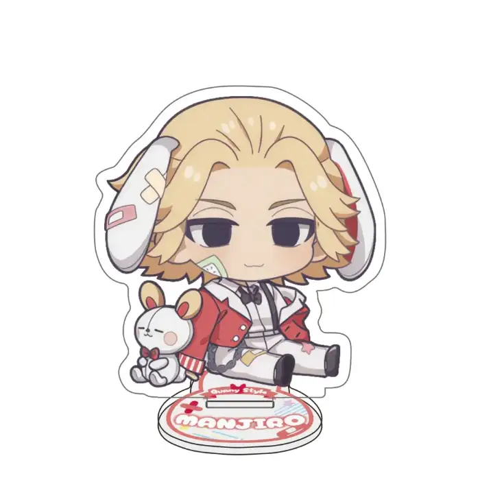 Anime Tokyo Avenger Figure Stand Model Bunny Series Acrylic Decoration Keychain Mikey Draken Custom Charm Phone Personalized, Keychain, Mô Hình Đứng Standee Anime, In 2 Mặt, Cao 6cm, Trang Trí Decor Bàn Học, Balo 7 Anime Tokyo Avenger Figure Stand Model Bunny Series Acrylic Decoration Keychain Mikey Draken Custom Charm Phone Personalized, Keychain, Mô Hình Đứng Standee Anime, In 2 Mặt, Cao 6cm, Trang Trí Decor Bàn Học, Balo - Ảnh 7