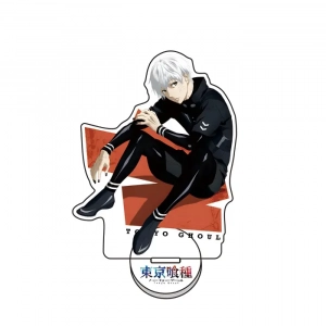 Anime Tokyo Ghoul Acrylic Stand Model Plate Fans Keychain Bag Gift Figure Display Fashion Custom Charm Phone Personalized, Keychain, Mô Hình Đứng Standee Anime, In 2 Mặt, Cao 6cm, Trang Trí Decor Bàn Học, Balo