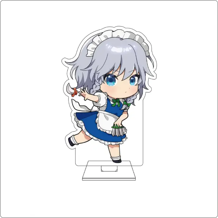 Anime Touhou Project Cosplay Cute Acrylic Figure Stand Plate Izayoi Sakuya Kirisame Custom Charm Phone Personalized, Keychain, Mô Hình Đứng Standee Anime, In 2 Mặt, Cao 6cm, Trang Trí Decor Bàn Học, Balo 4 Anime Touhou Project Cosplay Cute Acrylic Figure Stand Plate Izayoi Sakuya Kirisame Custom Charm Phone Personalized, Keychain, Mô Hình Đứng Standee Anime, In 2 Mặt, Cao 6cm, Trang Trí Decor Bàn Học, Balo - Ảnh 4