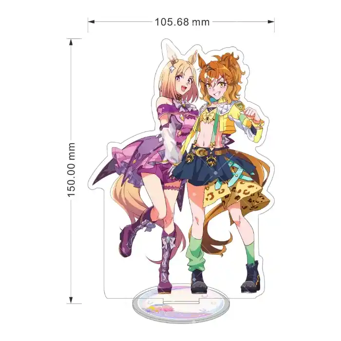 Anime Uma Musume Pretty Derby Acrylic Stand Figure Starting Future Special Week Tokai Teio Custom Charm Phone Personalized, Keychain, Mô Hình Đứng Standee Anime, In 2 Mặt, Cao 6cm, Trang Trí Decor Bàn Học, Balo 2 Anime Uma Musume Pretty Derby Acrylic Stand Figure Starting Future Special Week Tokai Teio Custom Charm Phone Personalized, Keychain, Mô Hình Đứng Standee Anime, In 2 Mặt, Cao 6cm, Trang Trí Decor Bàn Học, Balo - Ảnh 2