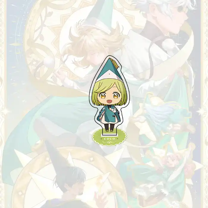 Anime Witch Hat Atelier Coco Qifrey Cute Anime Acrylic Stand Keychain Character Model Custom Charm Phone Personalized, Keychain, Mô Hình Đứng Standee Anime, In 2 Mặt, Cao 6cm, Trang Trí Decor Bàn Học, Balo 2 Anime Witch Hat Atelier Coco Qifrey Cute Anime Acrylic Stand Keychain Character Model Custom Charm Phone Personalized, Keychain, Mô Hình Đứng Standee Anime, In 2 Mặt, Cao 6cm, Trang Trí Decor Bàn Học, Balo - Ảnh 2