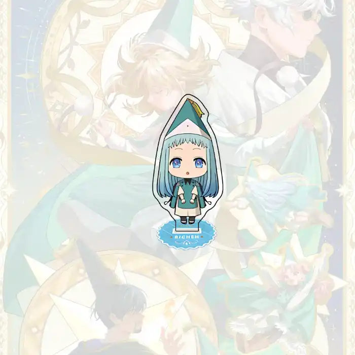 Anime Witch Hat Atelier Coco Qifrey Cute Anime Acrylic Stand Keychain Character Model Custom Charm Phone Personalized, Keychain, Mô Hình Đứng Standee Anime, In 2 Mặt, Cao 6cm, Trang Trí Decor Bàn Học, Balo 5 Anime Witch Hat Atelier Coco Qifrey Cute Anime Acrylic Stand Keychain Character Model Custom Charm Phone Personalized, Keychain, Mô Hình Đứng Standee Anime, In 2 Mặt, Cao 6cm, Trang Trí Decor Bàn Học, Balo - Ảnh 5