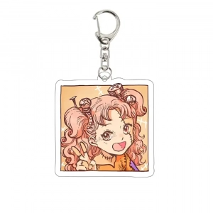 Anime Witch Hat Atelier Coco Qifrey Olruggio Acrylic Stand Cute Bag Charm Car Keychain Custom Charm Phone Personalized, Keychain, Mô Hình Đứng Standee Anime,  In 2 Mặt, Cao 6cm, Trang Trí Decor Bàn Học, Balo