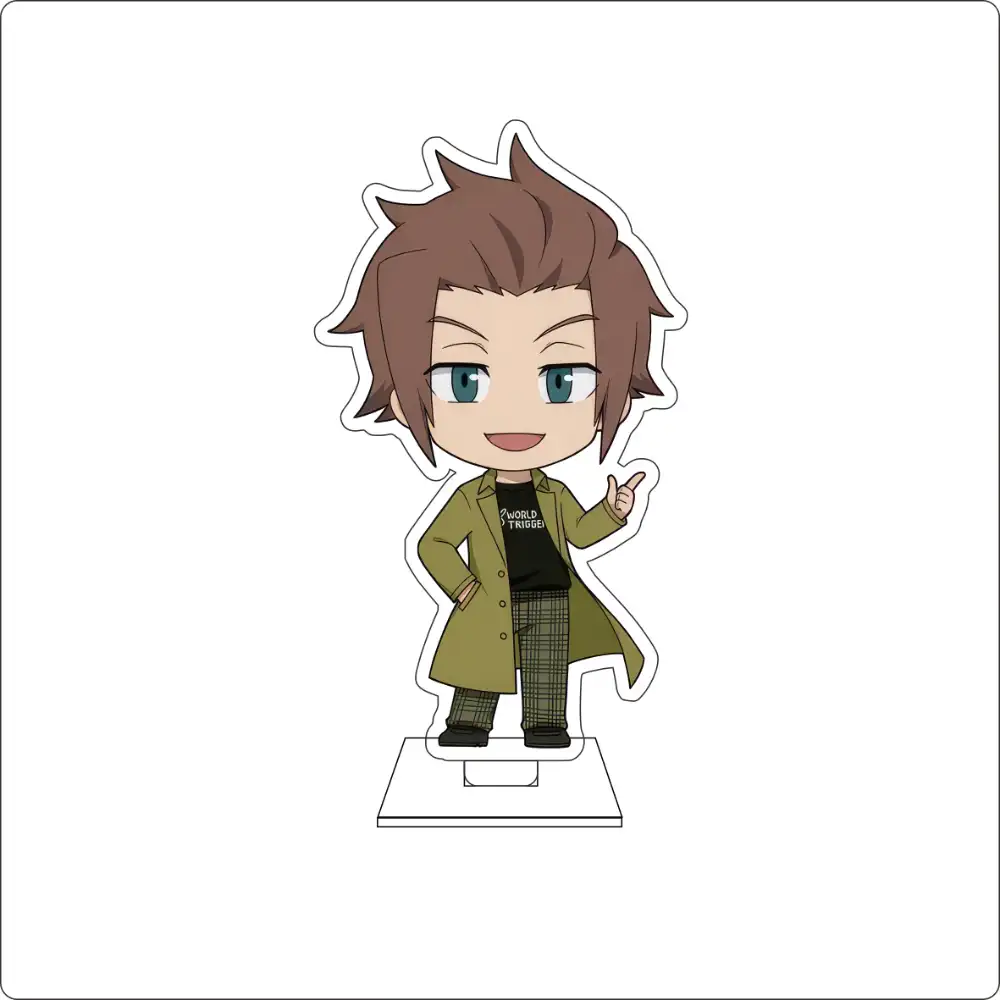 Anime world Trigger Cosplay Cute Acrylic Figure Stand Plate Masamune Kido Ornaments Custom Charm Phone Personalized, Keychain, Mô Hình Đứng Standee Anime, In 2 Mặt, Cao 6cm, Trang Trí Decor Bàn Học, Balo 6 Anime world Trigger Cosplay Cute Acrylic Figure Stand Plate Masamune Kido Ornaments Custom Charm Phone Personalized, Keychain, Mô Hình Đứng Standee Anime, In 2 Mặt, Cao 6cm, Trang Trí Decor Bàn Học, Balo - Ảnh 6