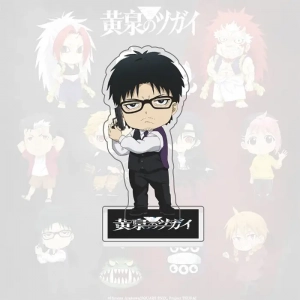 Anime Yomi No Tsugai Acrylic Stand Keychain Yuru Asa Kagemori Daemons Of The Shadow Realm Custom Charm Phone Personalized, Keychain, Mô Hình Đứng Standee Anime, In 2 Mặt, Cao 6cm, Trang Trí Decor Bàn Học, Balo
