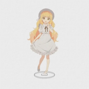 Anime Yuri Is My Job! Acrylic Stand Model Cosplay Charm Characters Ornament Accessories Goods Custom Charm Phone Personalized, Keychain, Mô Hình Đứng Standee Anime, In 2 Mặt, Cao 6cm, Trang Trí Decor Bàn Học, Balo