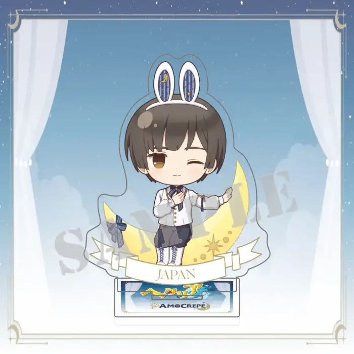 Aph Acrylic Stand: Hetalia World Stars Moon Rabbit Ver, Cute Anime Boy Figure Plate, Collab Custom Charm Phone Personalized, Keychain, Mô Hình Đứng Standee Anime, In 2 Mặt, Cao 6cm, Trang Trí Decor Bàn Học, Balo 2 Aph Acrylic Stand: Hetalia World Stars Moon Rabbit Ver, Cute Anime Boy Figure Plate, Collab Custom Charm Phone Personalized, Keychain, Mô Hình Đứng Standee Anime, In 2 Mặt, Cao 6cm, Trang Trí Decor Bàn Học, Balo - Ảnh 2