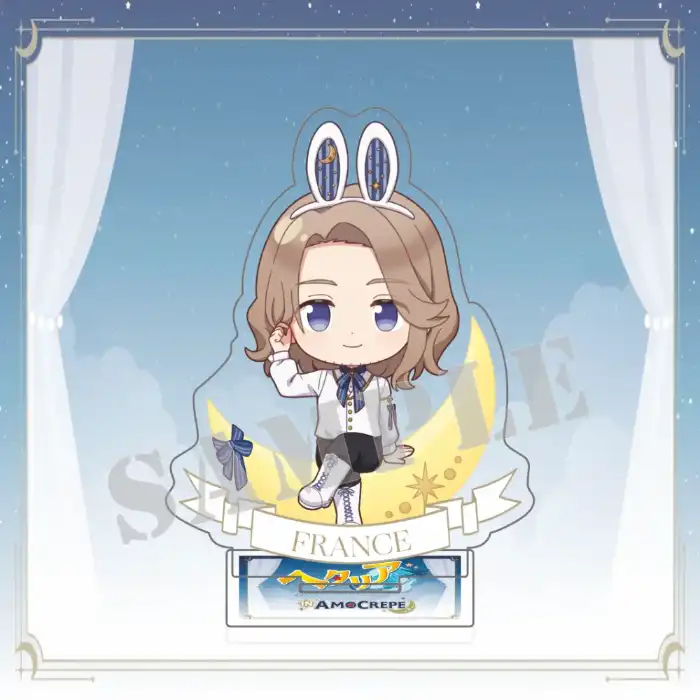 Aph Acrylic Stand: Hetalia World Stars Moon Rabbit Ver, Cute Anime Boy Figure Plate, Collab Custom Charm Phone Personalized, Keychain, Mô Hình Đứng Standee Anime, In 2 Mặt, Cao 6cm, Trang Trí Decor Bàn Học, Balo 4 Aph Acrylic Stand: Hetalia World Stars Moon Rabbit Ver, Cute Anime Boy Figure Plate, Collab Custom Charm Phone Personalized, Keychain, Mô Hình Đứng Standee Anime, In 2 Mặt, Cao 6cm, Trang Trí Decor Bàn Học, Balo - Ảnh 4
