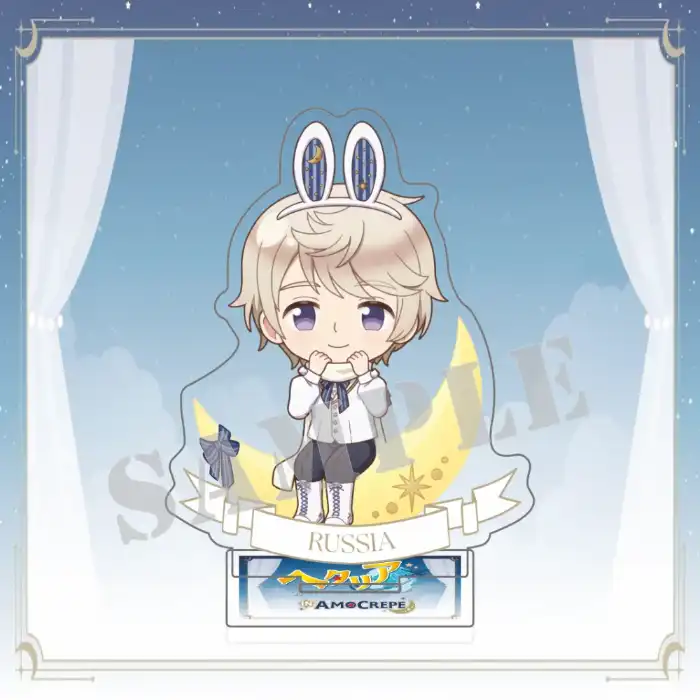 Aph Acrylic Stand: Hetalia World Stars Moon Rabbit Ver, Cute Anime Boy Figure Plate, Collab Custom Charm Phone Personalized, Keychain, Mô Hình Đứng Standee Anime, In 2 Mặt, Cao 6cm, Trang Trí Decor Bàn Học, Balo 6 Aph Acrylic Stand: Hetalia World Stars Moon Rabbit Ver, Cute Anime Boy Figure Plate, Collab Custom Charm Phone Personalized, Keychain, Mô Hình Đứng Standee Anime, In 2 Mặt, Cao 6cm, Trang Trí Decor Bàn Học, Balo - Ảnh 6