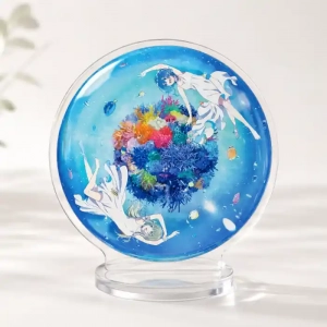 Aquatope Of White Sand Acrylic Stand Model Plate Anime Character Desktop Ornament Collectible Custom Charm Phone Personalized, Keychain, Mô Hình Đứng Standee Anime,  In 2 Mặt, Cao 6cm, Trang Trí Decor Bàn Học, Balo