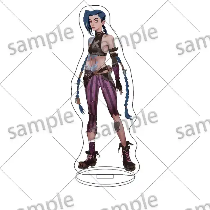 Arcane League Of Legends Jinx Vi Anime Acrylic Stand Model Plate Keychain Desk Decoration Custom Charm Phone Personalized, Keychain, Mô Hình Đứng Standee Anime, In 2 Mặt, Cao 6cm, Trang Trí Decor Bàn Học, Balo 2 Arcane League Of Legends Jinx Vi Anime Acrylic Stand Model Plate Keychain Desk Decoration Custom Charm Phone Personalized, Keychain, Mô Hình Đứng Standee Anime, In 2 Mặt, Cao 6cm, Trang Trí Decor Bàn Học, Balo - Ảnh 2