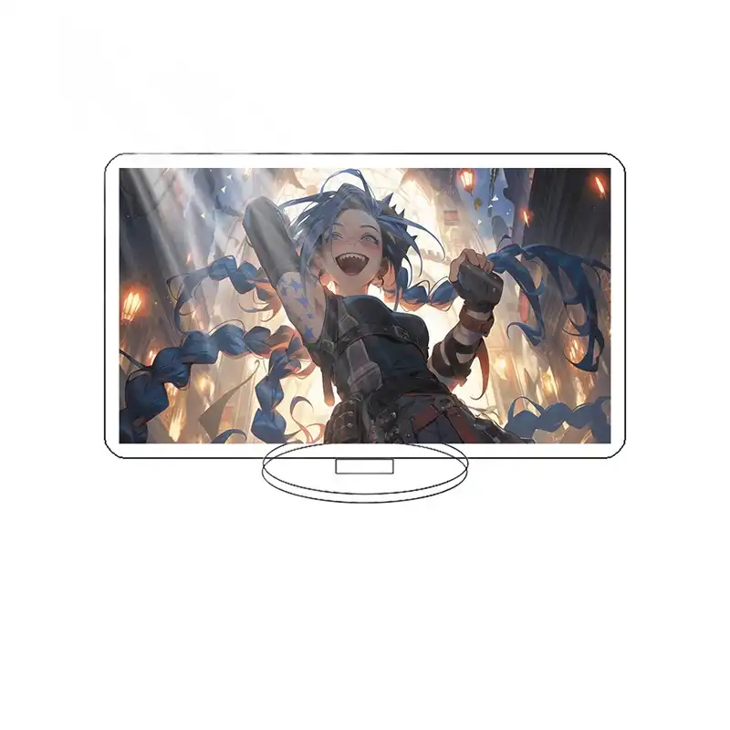 Arcane League Of Legends Jinx Vi Anime Acrylic Stand Model Plate Keychain Desk Decoration Custom Charm Phone Personalized, Keychain, Mô Hình Đứng Standee Anime, In 2 Mặt, Cao 6cm, Trang Trí Decor Bàn Học, Balo 6 Arcane League Of Legends Jinx Vi Anime Acrylic Stand Model Plate Keychain Desk Decoration Custom Charm Phone Personalized, Keychain, Mô Hình Đứng Standee Anime, In 2 Mặt, Cao 6cm, Trang Trí Decor Bàn Học, Balo - Ảnh 6