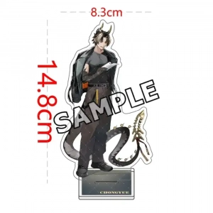 Arknights 1 Acrylic Stand Keychain Figure Anime Game Characters Desktop Decor Collection Custom Charm Phone Personalized, Keychain, Mô Hình Đứng Standee Anime, In 2 Mặt, Cao 6cm, Trang Trí Decor Bàn Học, Balo