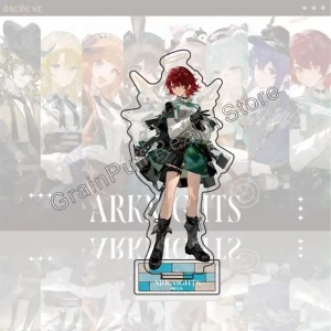 Arknights Detective Theme Acrylic Standee – Anime Character Display Amiya, Ch’en, Silverash – Custom Charm Phone Personalized, Keychain, Mô Hình Đứng Standee Anime, In 2 Mặt, Cao 6cm, Trang Trí Decor Bàn Học, Balo