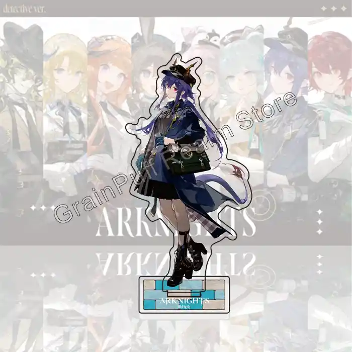 Arknights Detective Theme Acrylic Standee – Anime Character Display Amiya, Ch’en, Silverash – Custom Charm Phone Personalized, Keychain, Mô Hình Đứng Standee Anime, In 2 Mặt, Cao 6cm, Trang Trí Decor Bàn Học, Balo 6 Arknights Detective Theme Acrylic Standee – Anime Character Display Amiya, Ch’en, Silverash – Custom Charm Phone Personalized, Keychain, Mô Hình Đứng Standee Anime, In 2 Mặt, Cao 6cm, Trang Trí Decor Bàn Học, Balo - Ảnh 6