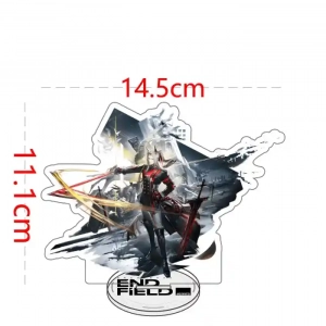 Arknights Endfield Laevatain Yvonne Acrylic Stand Figure Anime Keychain Action Figurine Model Custom Charm Phone Personalized, Keychain, Mô Hình Đứng Standee Anime, In 2 Mặt, Cao 6cm, Trang Trí Decor Bàn Học, Balo