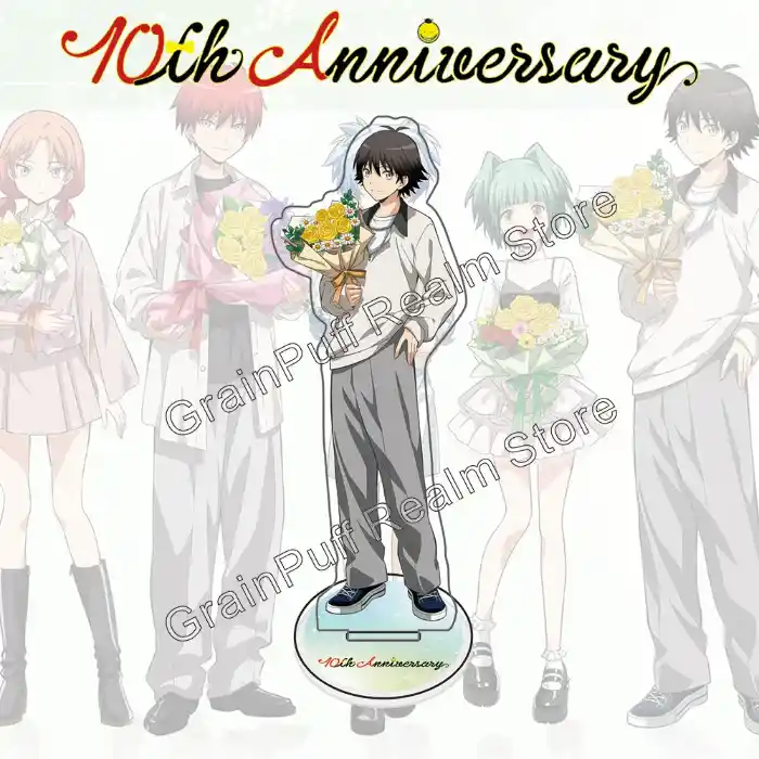 Assassination Classroom 10th Anniversary Limited Edition Acrylic Stand Set Korosensei Nagisa Custom Charm Phone Personalized, Keychain, Mô Hình Đứng Standee Anime, In 2 Mặt, Cao 6cm, Trang Trí Decor Bàn Học, Balo 2 Assassination Classroom 10th Anniversary Limited Edition Acrylic Stand Set Korosensei Nagisa Custom Charm Phone Personalized, Keychain, Mô Hình Đứng Standee Anime, In 2 Mặt, Cao 6cm, Trang Trí Decor Bàn Học, Balo - Ảnh 2