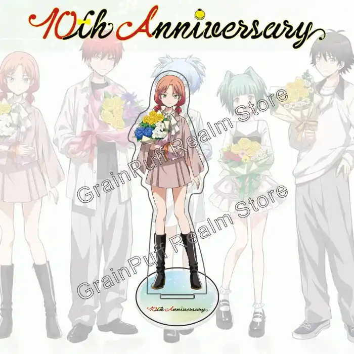 Assassination Classroom 10th Anniversary Limited Edition Acrylic Stand Set Korosensei Nagisa Custom Charm Phone Personalized, Keychain, Mô Hình Đứng Standee Anime, In 2 Mặt, Cao 6cm, Trang Trí Decor Bàn Học, Balo 6 Assassination Classroom 10th Anniversary Limited Edition Acrylic Stand Set Korosensei Nagisa Custom Charm Phone Personalized, Keychain, Mô Hình Đứng Standee Anime, In 2 Mặt, Cao 6cm, Trang Trí Decor Bàn Học, Balo - Ảnh 6