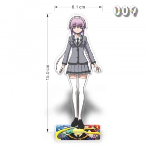 Assassination Classroom Acrylic Standee – Cute Anime Desk Display Figure Ornament Collectible Custom Charm Phone Personalized, Keychain, Mô Hình Đứng Standee Anime, In 2 Mặt, Cao 6cm, Trang Trí Decor Bàn Học, Balo