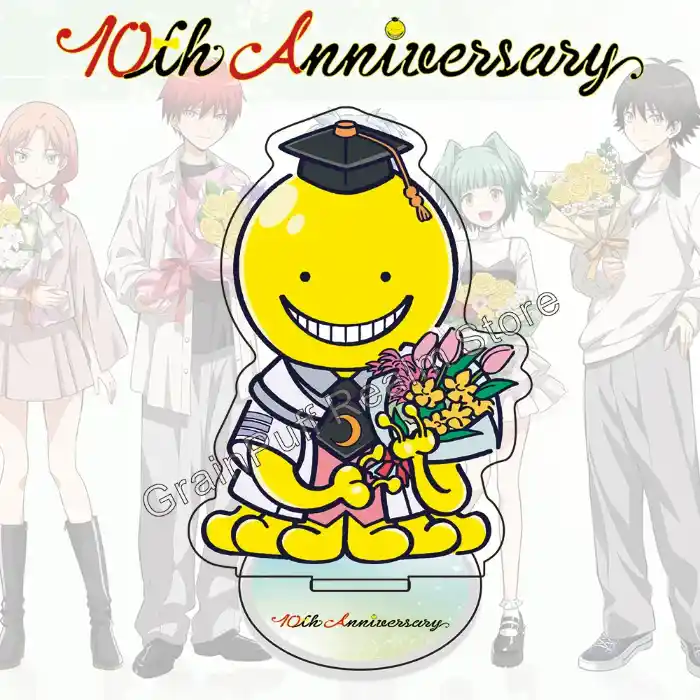 Assassination Classroom Korosensei Chibi Q-version Acrylic Stand | 10th Anniversary Limited Custom Charm Phone Personalized, Keychain, Mô Hình Đứng Standee Anime, In 2 Mặt, Cao 6cm, Trang Trí Decor Bàn Học, Balo 1 Assassination Classroom Korosensei Chibi Q-version Acrylic Stand | 10th Anniversary Limited Custom Charm Phone Personalized, Keychain, Mô Hình Đứng Standee Anime, In 2 Mặt, Cao 6cm, Trang Trí Decor Bàn Học, Balo