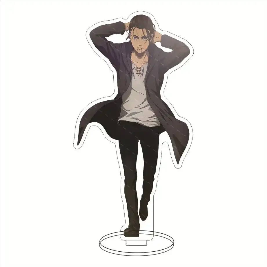 Attack On Titan Acrylic Eren Jaeger Desk Figure Display For Accessories Bag Jewelry Stand Custom Charm Phone Personalized, Keychain, Mô Hình Đứng Standee Anime, In 2 Mặt, Cao 6cm, Trang Trí Decor Bàn Học, Balo 10 Attack On Titan Acrylic Eren Jaeger Desk Figure Display For Accessories Bag Jewelry Stand Custom Charm Phone Personalized, Keychain, Mô Hình Đứng Standee Anime, In 2 Mặt, Cao 6cm, Trang Trí Decor Bàn Học, Balo - Ảnh 10