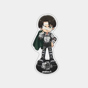 Attack On Titan Acrylic Stand Figure Eren Levi Mikasa Armin Hange Jean Desktop Decoration, Custom Charm Phone Personalized, Keychain, Mô Hình Đứng Standee Anime, In 2 Mặt, Cao 6cm, Trang Trí Decor Bàn Học, Balo