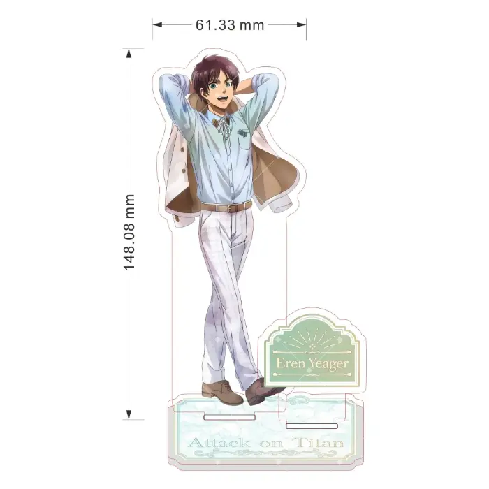 Attack On Titan Acrylic Stand Figure Eren Levi Erwin Hange Party Suit Cosplay Desktop Decor Custom Charm Phone Personalized, Keychain, Mô Hình Đứng Standee Anime, In 2 Mặt, Cao 6cm, Trang Trí Decor Bàn Học, Balo 2 Attack On Titan Acrylic Stand Figure Eren Levi Erwin Hange Party Suit Cosplay Desktop Decor Custom Charm Phone Personalized, Keychain, Mô Hình Đứng Standee Anime, In 2 Mặt, Cao 6cm, Trang Trí Decor Bàn Học, Balo - Ảnh 2