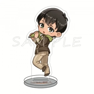 Attack On Titan Chibi Acrylic Stand Figures Keychain Dark Fantasy Anime Desktop Tabletop Custom Charm Phone Personalized, Keychain, Mô Hình Đứng Standee Anime, In 2 Mặt, Cao 6cm, Trang Trí Decor Bàn Học, Balo