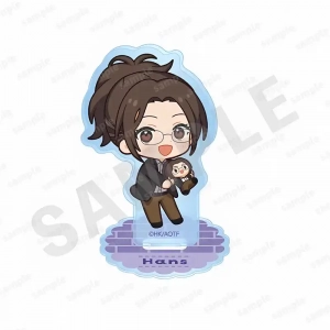 Attack On Titan Cute Chibi Q Version Eren Levi Mikasa Anime Character Acrylic Keychain Custom Charm Phone Personalized, Keychain, Mô Hình Đứng Standee Anime,  In 2 Mặt, Cao 6cm, Trang Trí Decor Bàn Học, Balo