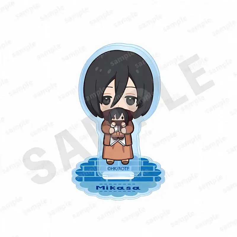 Attack On Titan Cute Chibi Q Version Eren Levi Mikasa Anime Character Acrylic Keychain Custom Charm Phone Personalized, Keychain, Mô Hình Đứng Standee Anime, In 2 Mặt, Cao 6cm, Trang Trí Decor Bàn Học, Balo 2 Attack On Titan Cute Chibi Q Version Eren Levi Mikasa Anime Character Acrylic Keychain Custom Charm Phone Personalized, Keychain, Mô Hình Đứng Standee Anime, In 2 Mặt, Cao 6cm, Trang Trí Decor Bàn Học, Balo - Ảnh 2